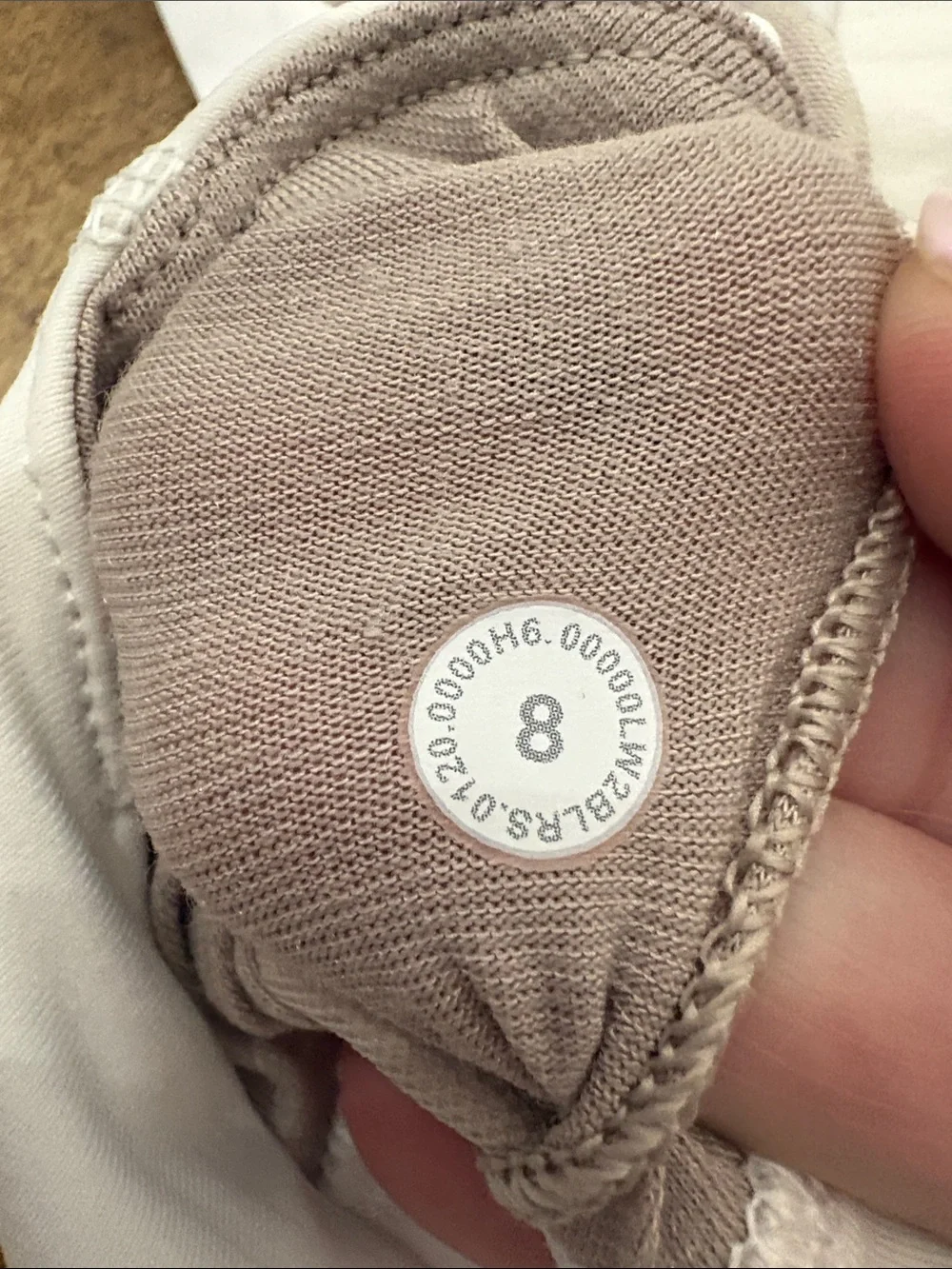 Lululemon energy bra high neck sports bra white size 8